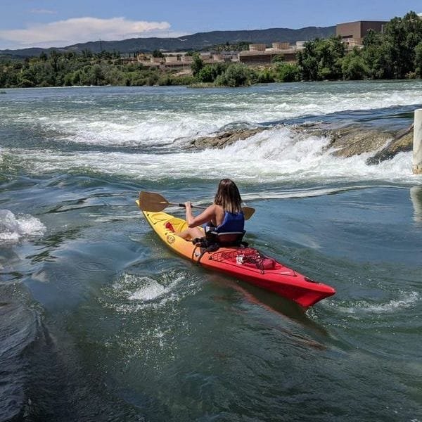 Descens en caiac de Flix a Vinebre, riu Ebre