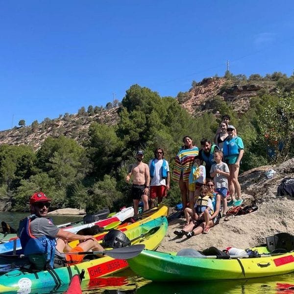Ruta en caiac pel Meandre de Flix, riu Ebre